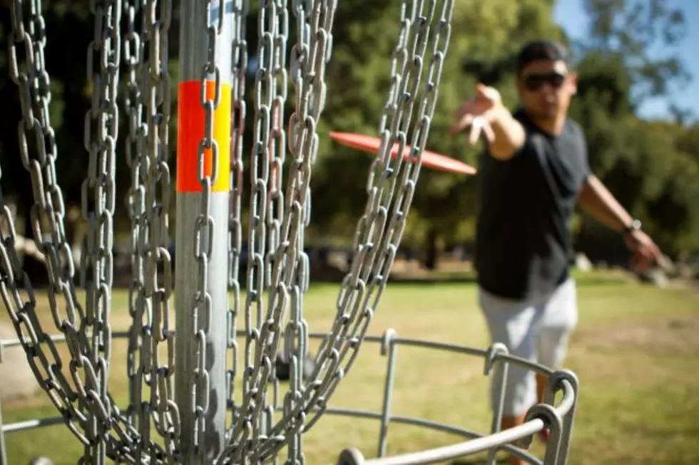 No wimps or whiners allowed at disc golf!!